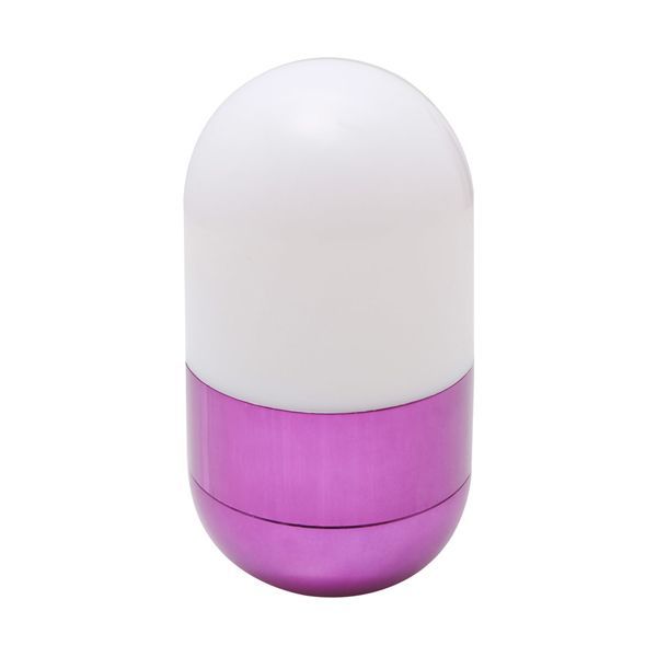 Eurolux purple/white ceiling light, front view