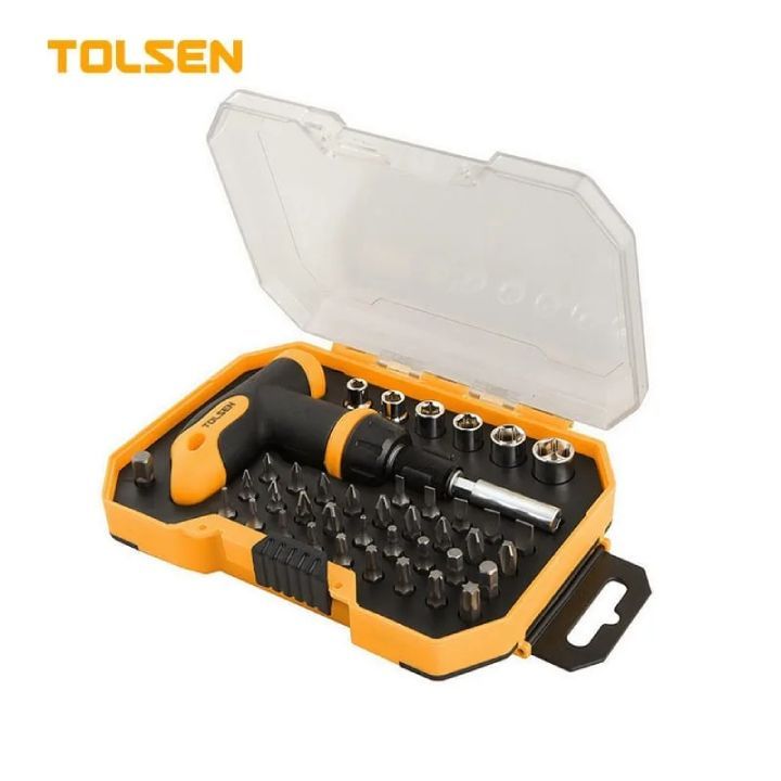 Tolsen socket set, front view