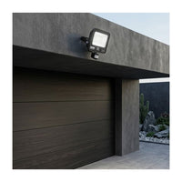 Radiant black floodlight dimensions diagram