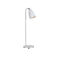 Eurolux white ceiling light, front view