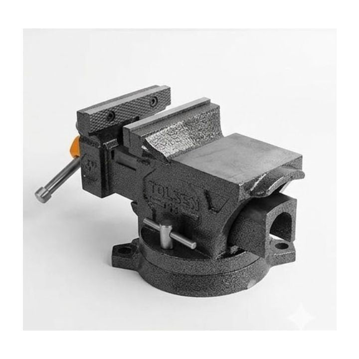 Close-up detail of the Tolsen vice