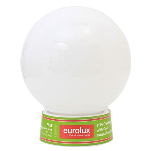 Eurolux white lighting accessories, front view