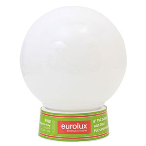 Eurolux white lighting accessories, front view