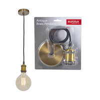 Eurolux pendant light, alternate angle