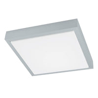 Eurolux grey ceiling light, front view