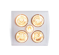 Eurolux white extractor fan, front view