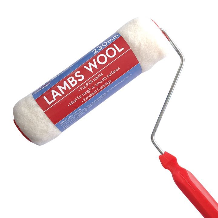 Marshal paint roller, front view