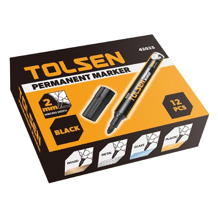 Tolsen tool installed and lit