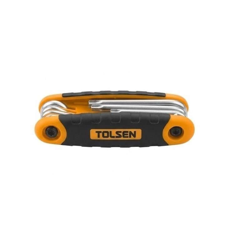 Tolsen tool set shown in its packaging