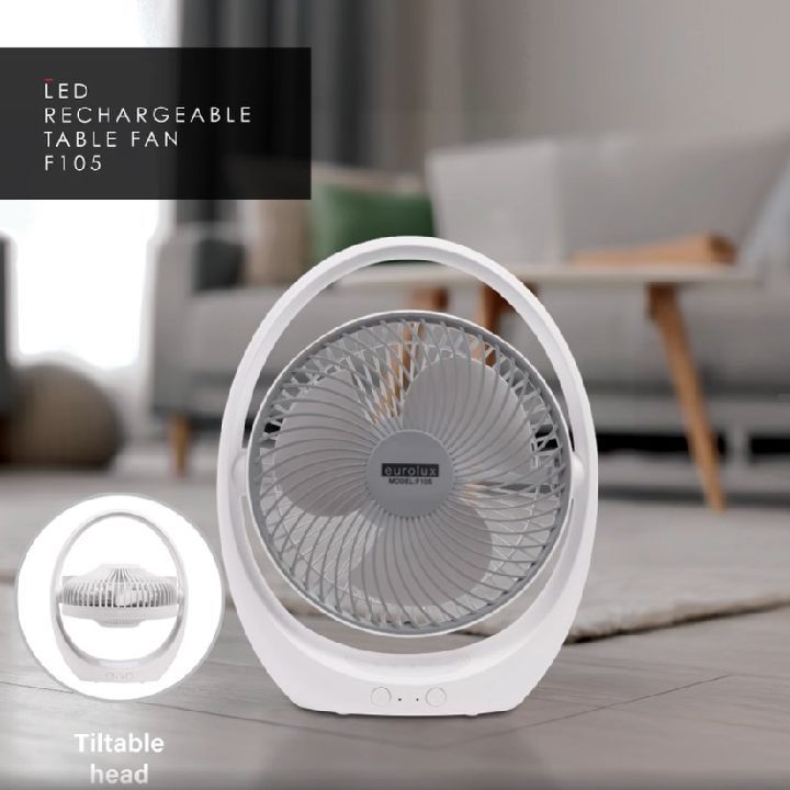 Eurolux white grey emergency light shown in its packaging