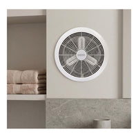 Eurolux white extractor fan, front view