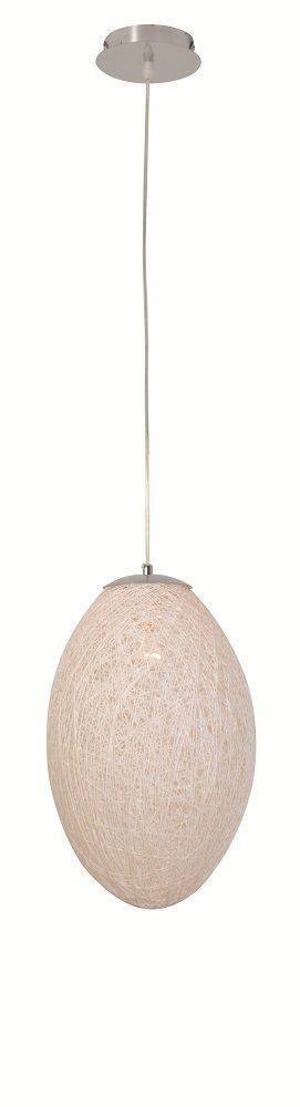 Eurolux cream pendant light, front view