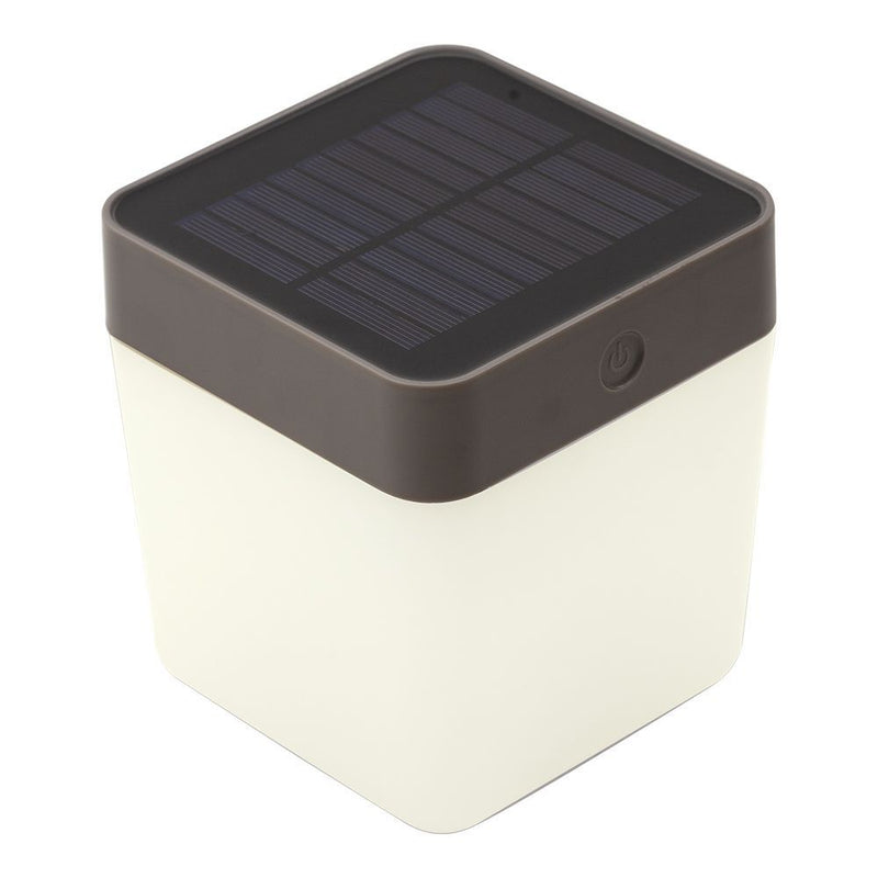 Eurolux silver garden light, front view