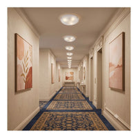 Close-up detail of the Eurolux ceiling light