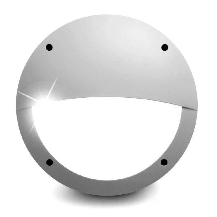 Eurolux bulkhead light installed and lit