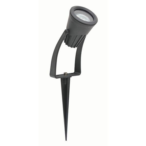 Eurolux garden spike light, front view