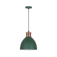 Radiant pendant light, front view