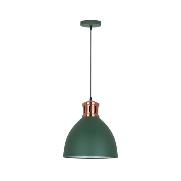 Radiant pendant light, front view