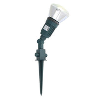 Eurolux green garden spike light, front view