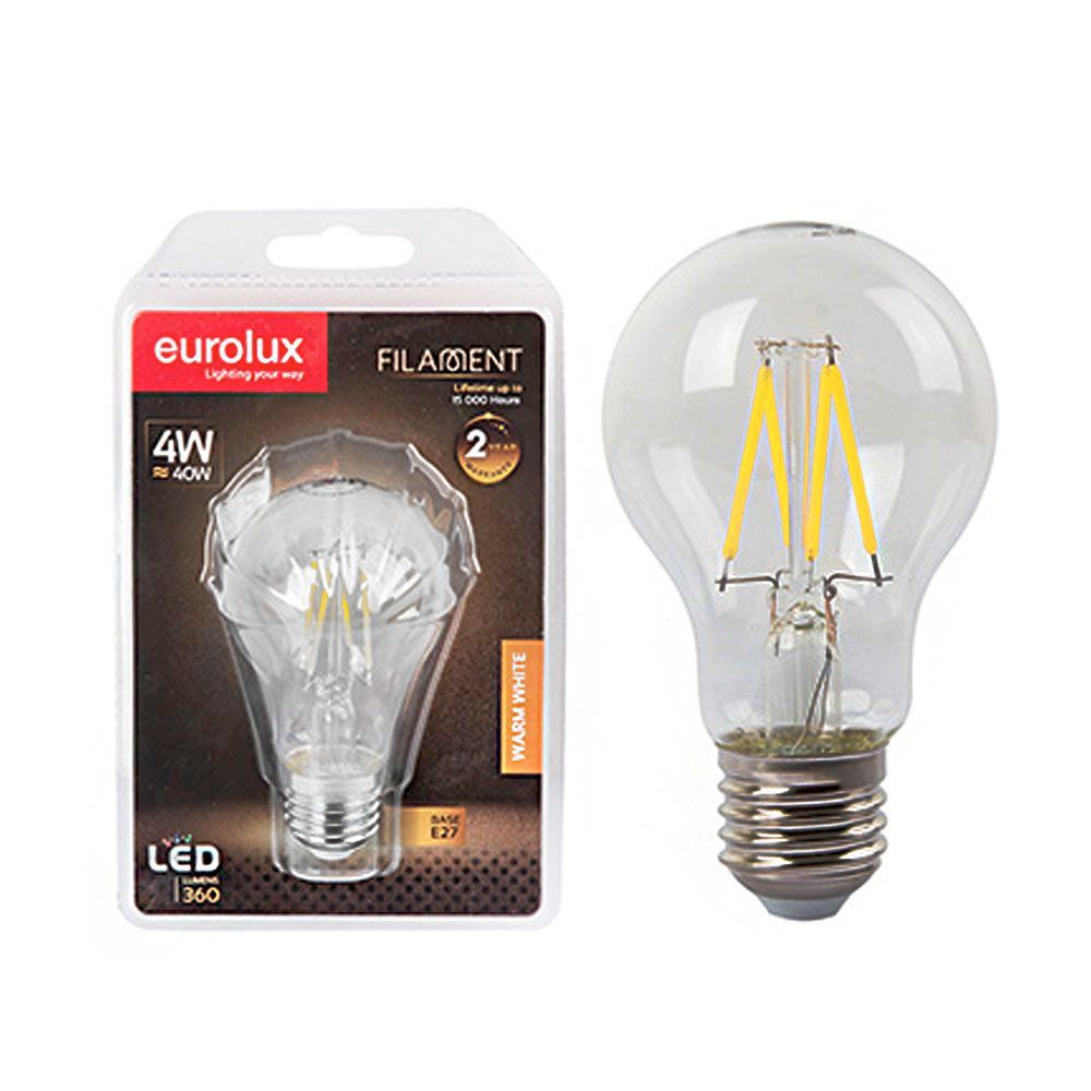 Eurolux globe shown in its packaging