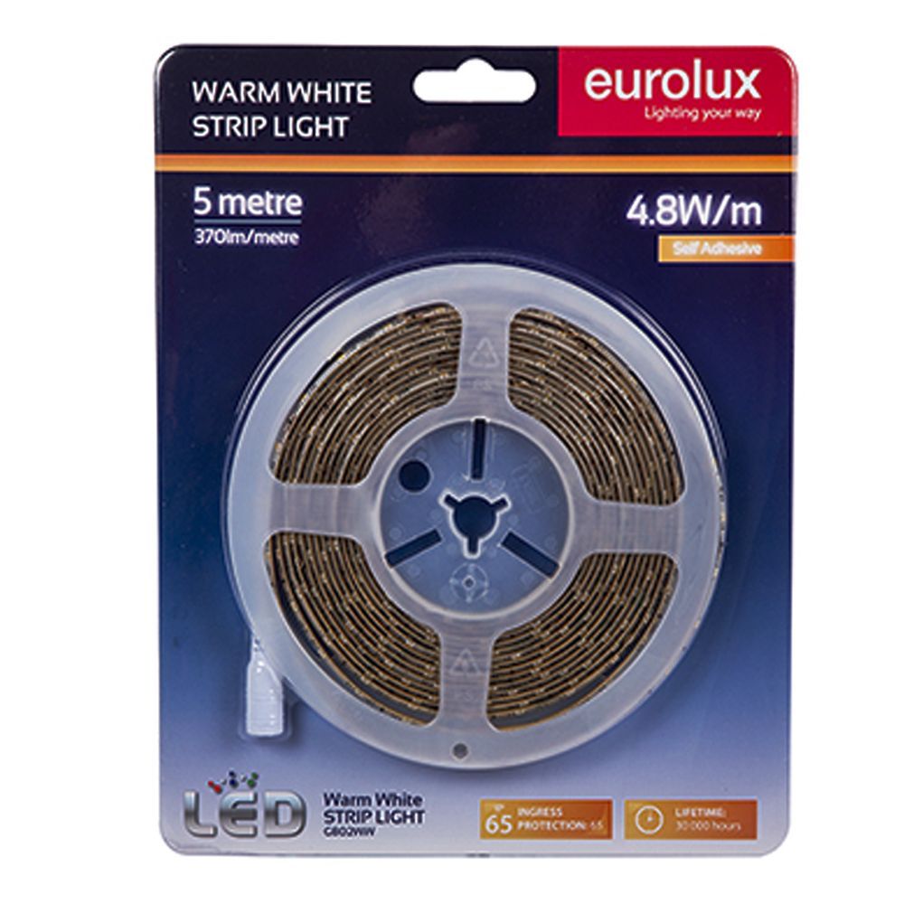 Eurolux light strip, front view