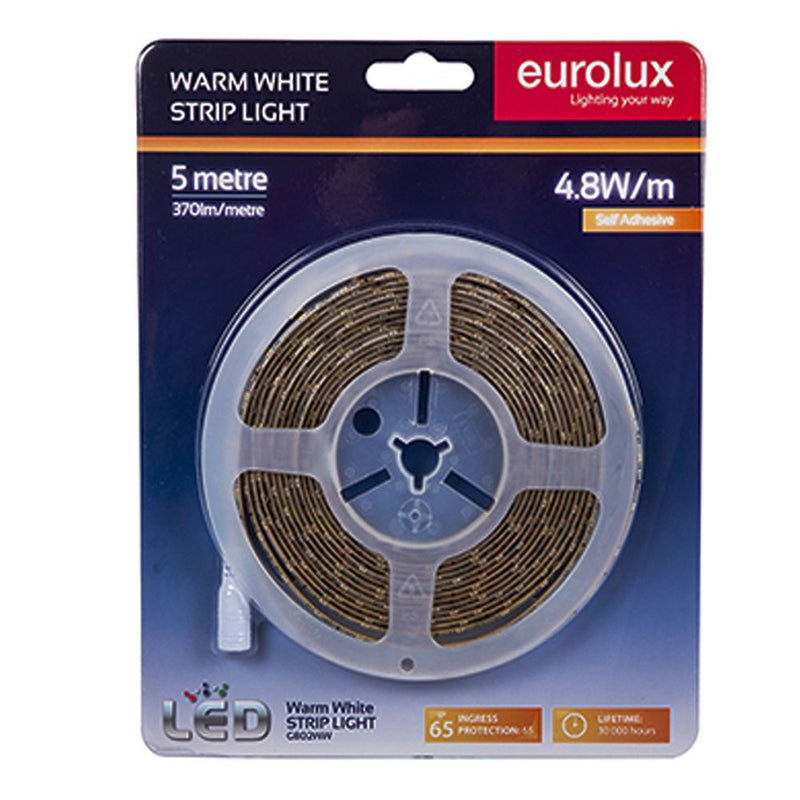 Eurolux light strip, front view