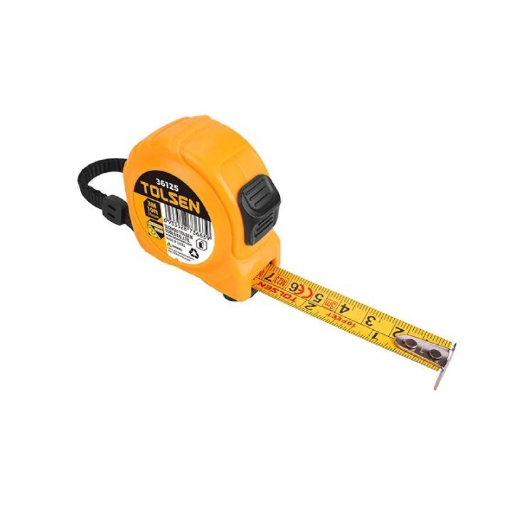 Tolsen tape measure, front view