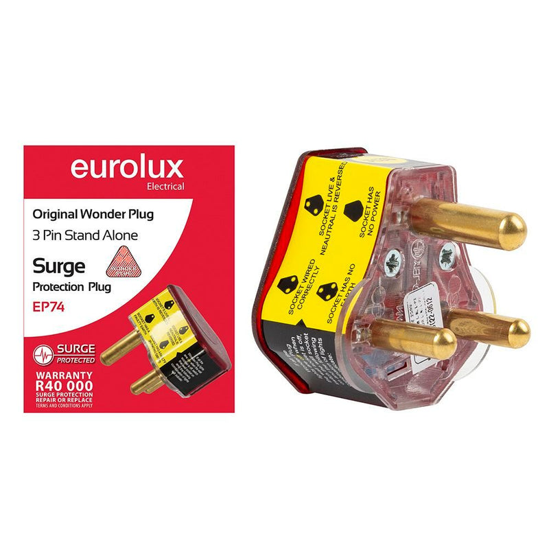 Eurolux extension cord, front view
