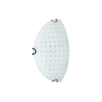 Radiant chrome wall light shown in its packaging