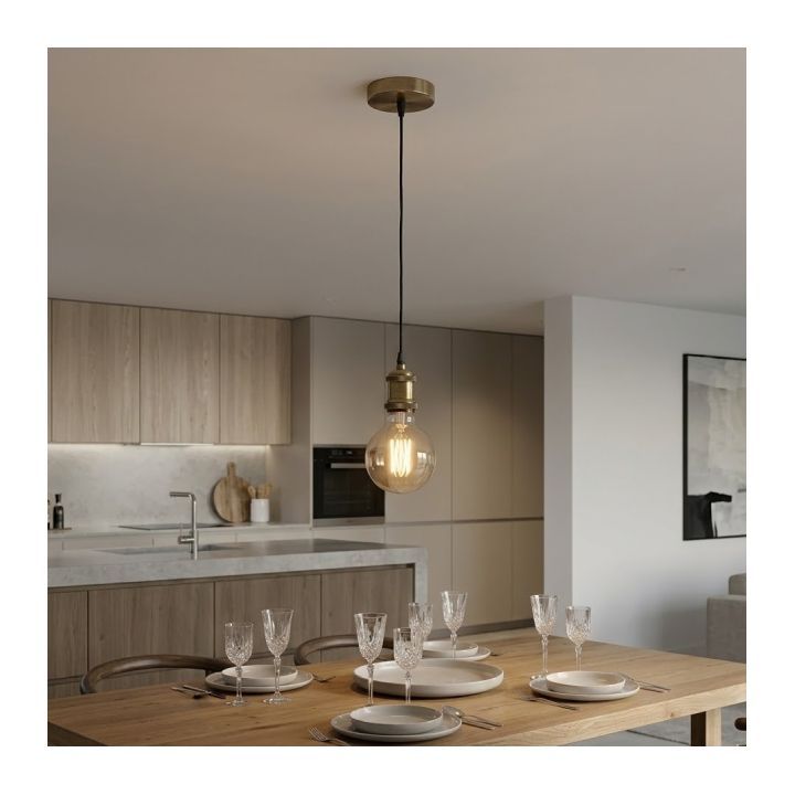 Eurolux pendant light, front view