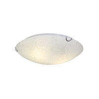 Eurolux white ceiling light, front view