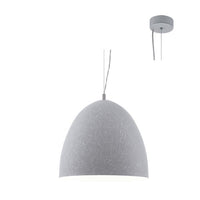 Eurolux black pendant light, front view