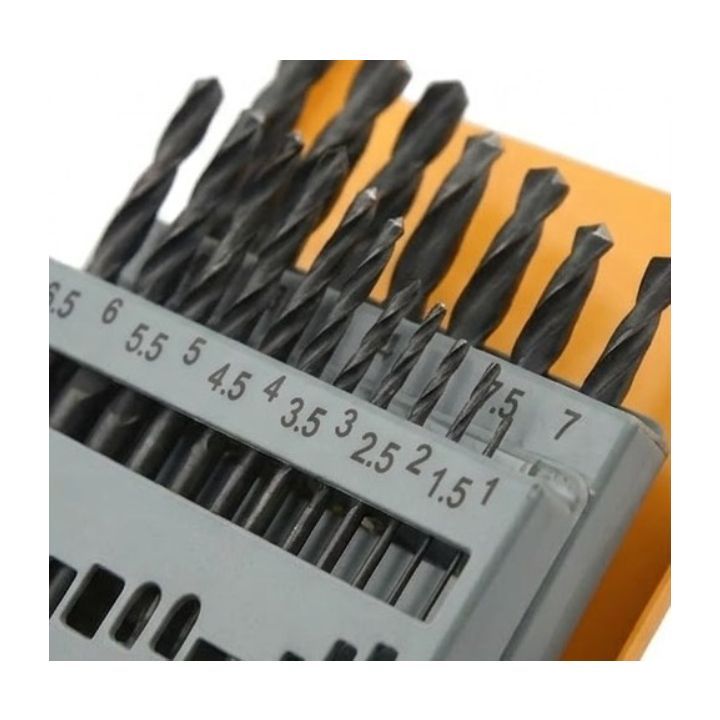 Close-up detail of the Tolsen tool set