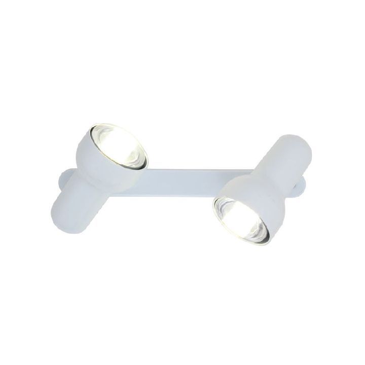 Eurolux white spotlight shown in its packaging