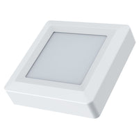Eurolux white ceiling light, front view