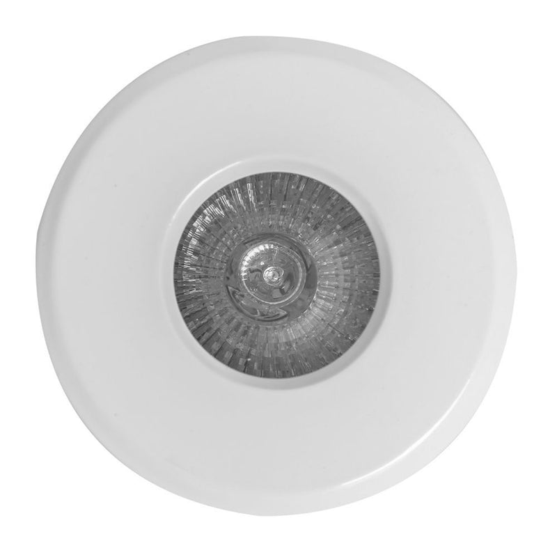 Eurolux white downlight, front view