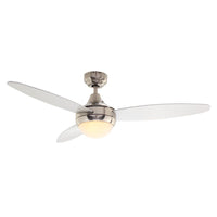 Eurolux satin chrome/silver or black chandelier, front view
