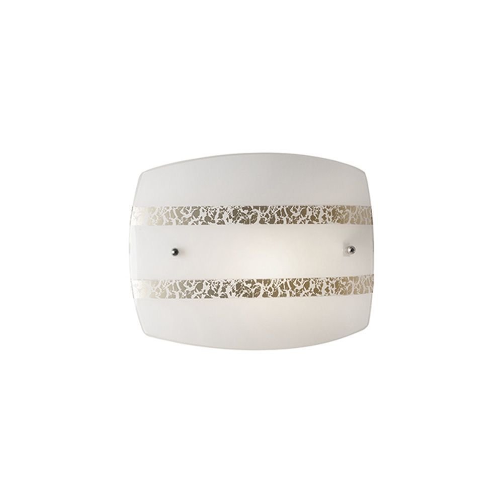 Radiant gold wall light, front view