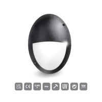 Eurolux bulkhead light installed and lit