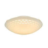 Eurolux white ceiling light, front view
