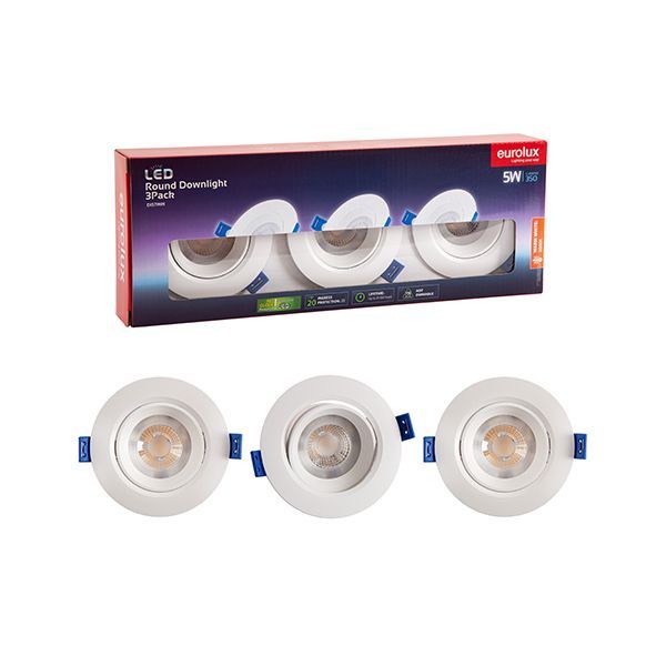 Eurolux downlight, front view