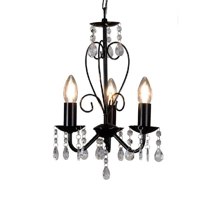 Eurolux chandelier shown in its packaging
