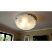 Eurolux ceiling light shown in its packaging