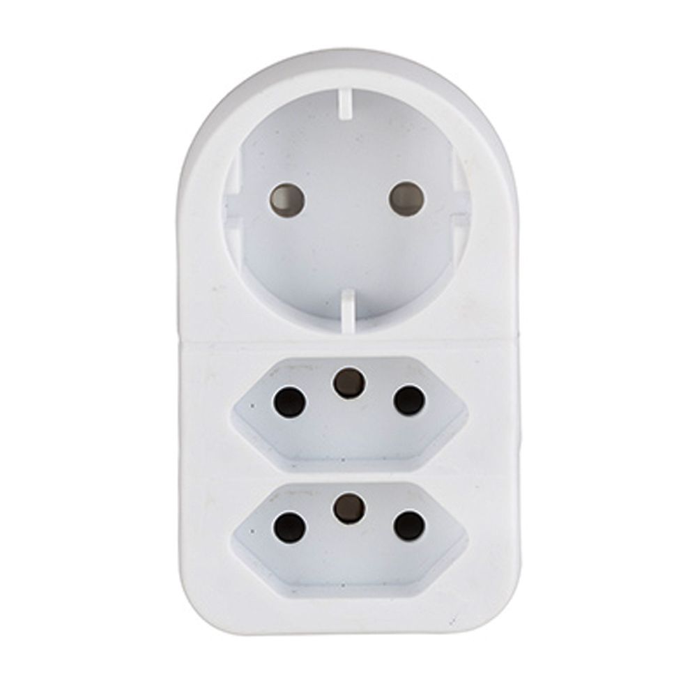 Eurolux electrical plug cap, front view