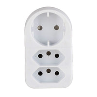Eurolux electrical plug cap, front view