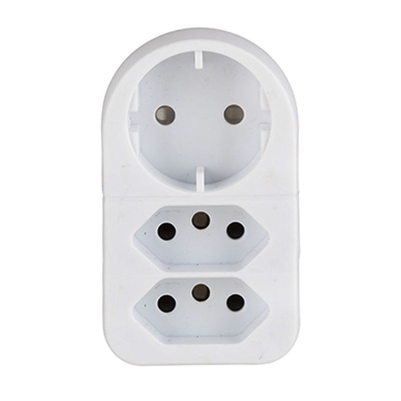 Eurolux electrical plug cap, front view