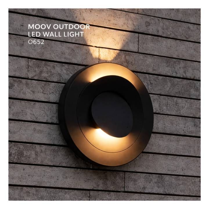 Close-up detail of the Eurolux wall light