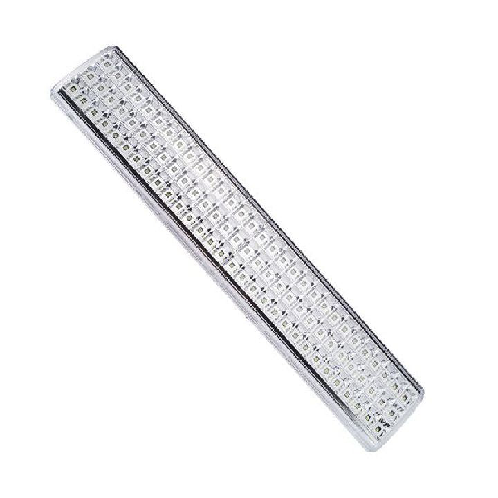 Eurolux white emergency light shown in its packaging
