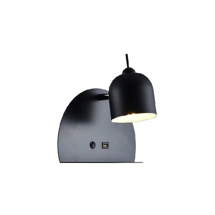Eurolux black night light shown in its packaging