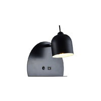 Eurolux black night light shown in its packaging
